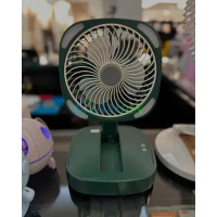 Складаний портативний вентилятор з LED-підсвіткою F670 – прохолода завжди поруч